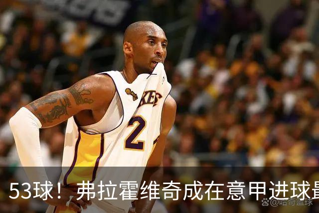 53球！弗拉霍维奇成在意甲进球最多的塞尔维亚球员